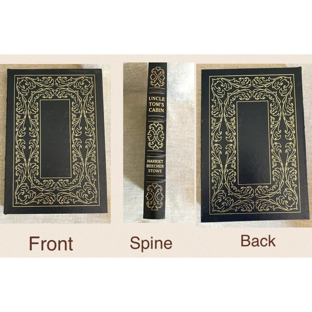 Easton Press Uncle Tom's Cabin Harriet Beecher Stowe Leather Bound Gold Gilt '79
